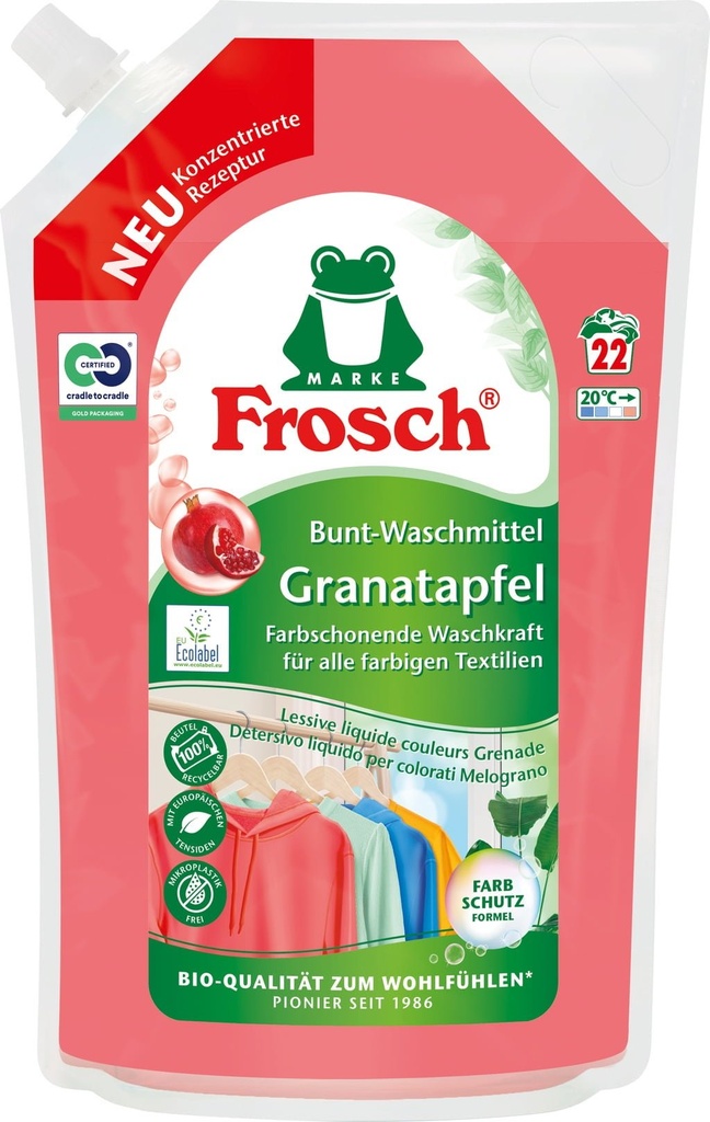 Granatapfel Bunt-Waschmittel