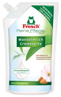 Reine Pflege Mandelmilch Cremeseife Nachfüllbeutel +
