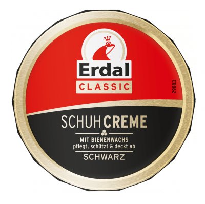 Schuhcreme Dose schwarz