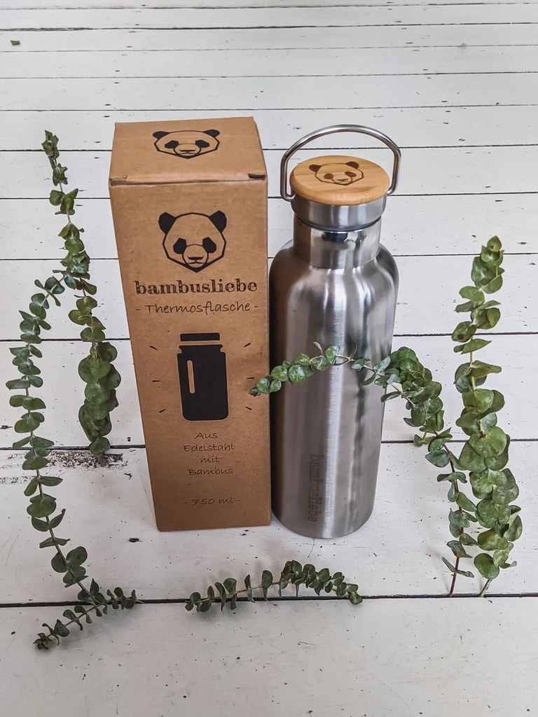 Edelstahl Thermosflasche 750ml