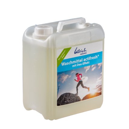 Waschmittel actifresh mit Deo-Effekt