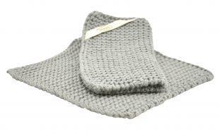 Gestrickte Topflappen in BIO