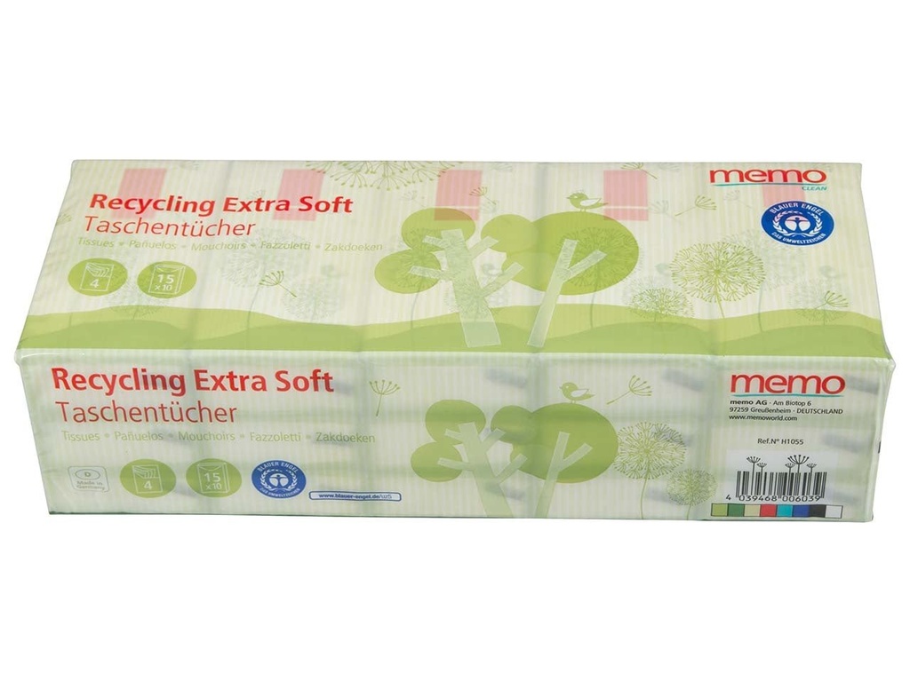 Taschentücher "Recycling Extra Soft"