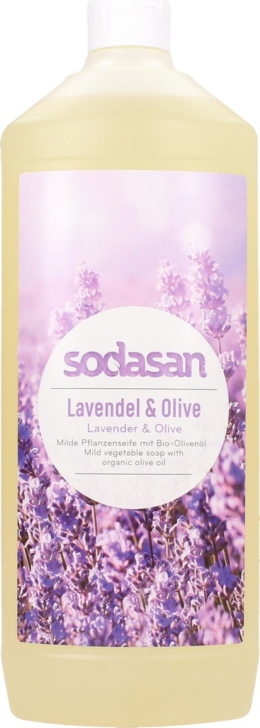 Bio Pflanzenseife Flüssig Lavendel & Olive