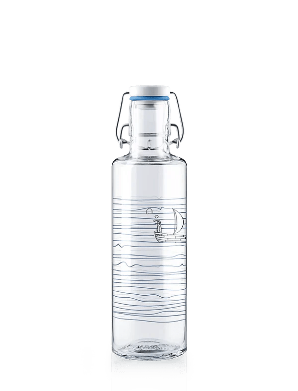 [SKU-243] Glasflasche "Heimat. Wasser." 0,6 Liter