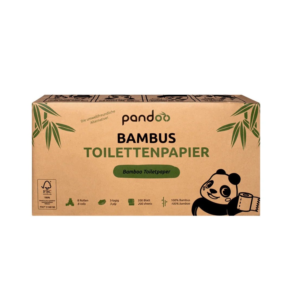 Bambus Toilettenpapier 3-lagig