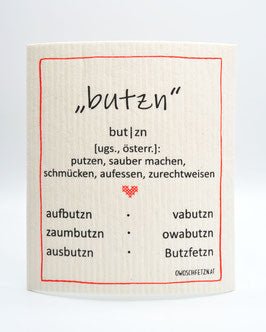 Gabriela Mayrhofer Mundart "butzn"