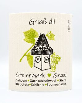 "Griaß di! Steiermark - Graz" dahoam, Oachkatzlschwoaf, Sterz, Klapotetz, Schilcher, Spompanadln"