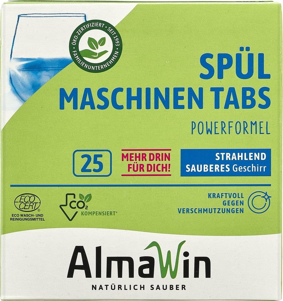 Natürliche Spülmaschinen-Tabs