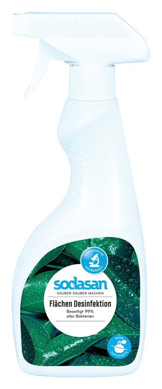 FlächendesinfekTIO GmbHn von Sodasan Wasch- und Reinigungsmittel GmbH