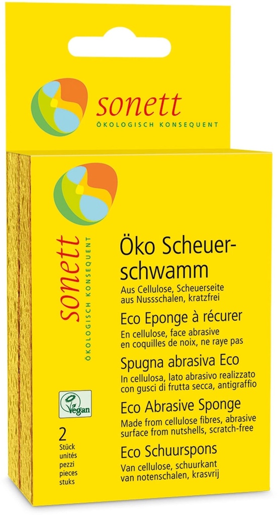 2er-Pack Öko-Scheuerschwamm
