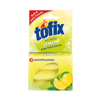 [506163] 3er Nachfüllung WC-Fresh Lemon (Einzeln)