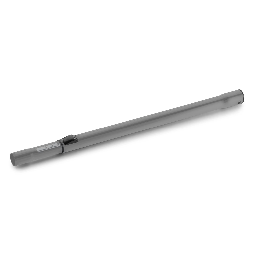 [2.862-011.0] Teleskopsaugrohr, DN 35, Länge 615 - 1007 mm, Aluminium, basaltgrau lackiert