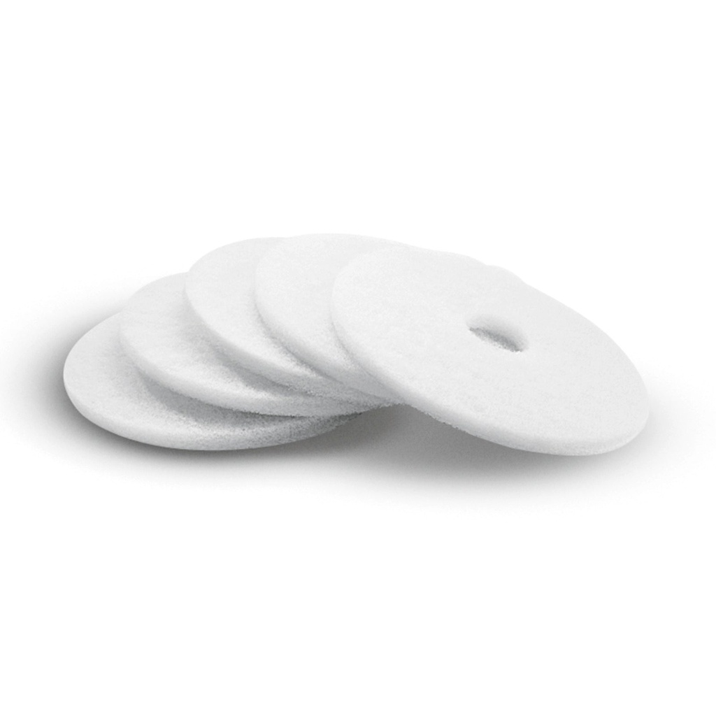 [6.369-903.0] Pad, Sehr Weich, Weiß, 330 mm, 5 Stück