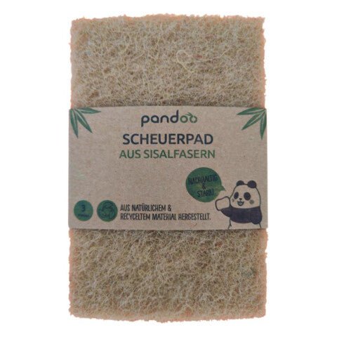 Scheuerpad aus Sisalfasern 3er Set