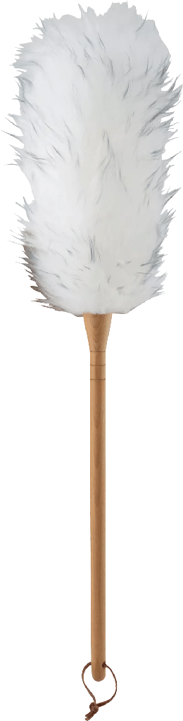 Lammfellstaubwedel
