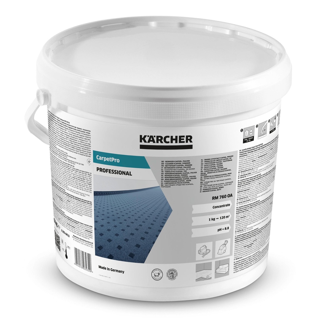 [6.295-847.0] CarpetPro Reiniger iCapsol, Pulver RM 760 OA, phosphatfrei