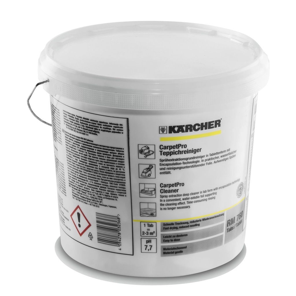 [6.295-856.0] CarpetPro Reiniger iCapsol, Tabs RM 760 im Vorratspack