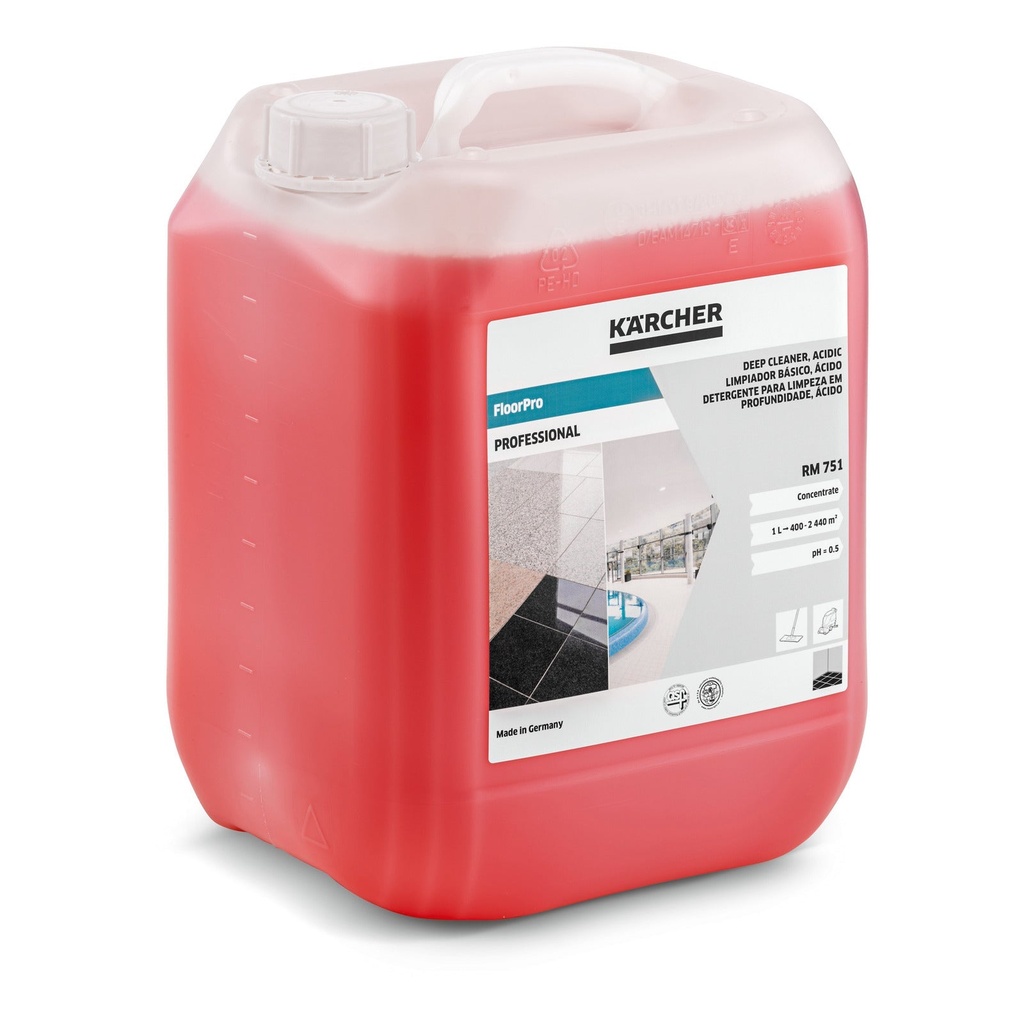 [6.295-129.0] FloorPro Grundreiniger, sauer RM 751, schaumarm