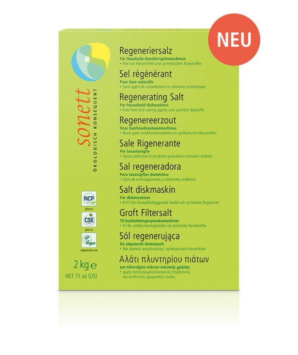 Regeneriersalz für Geschirrspülmaschinen