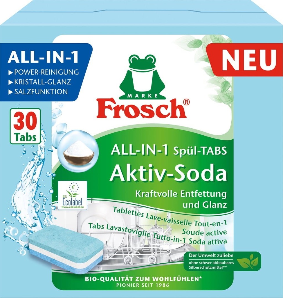 All-in-1 Spül-Tabs Aktiv-Soda