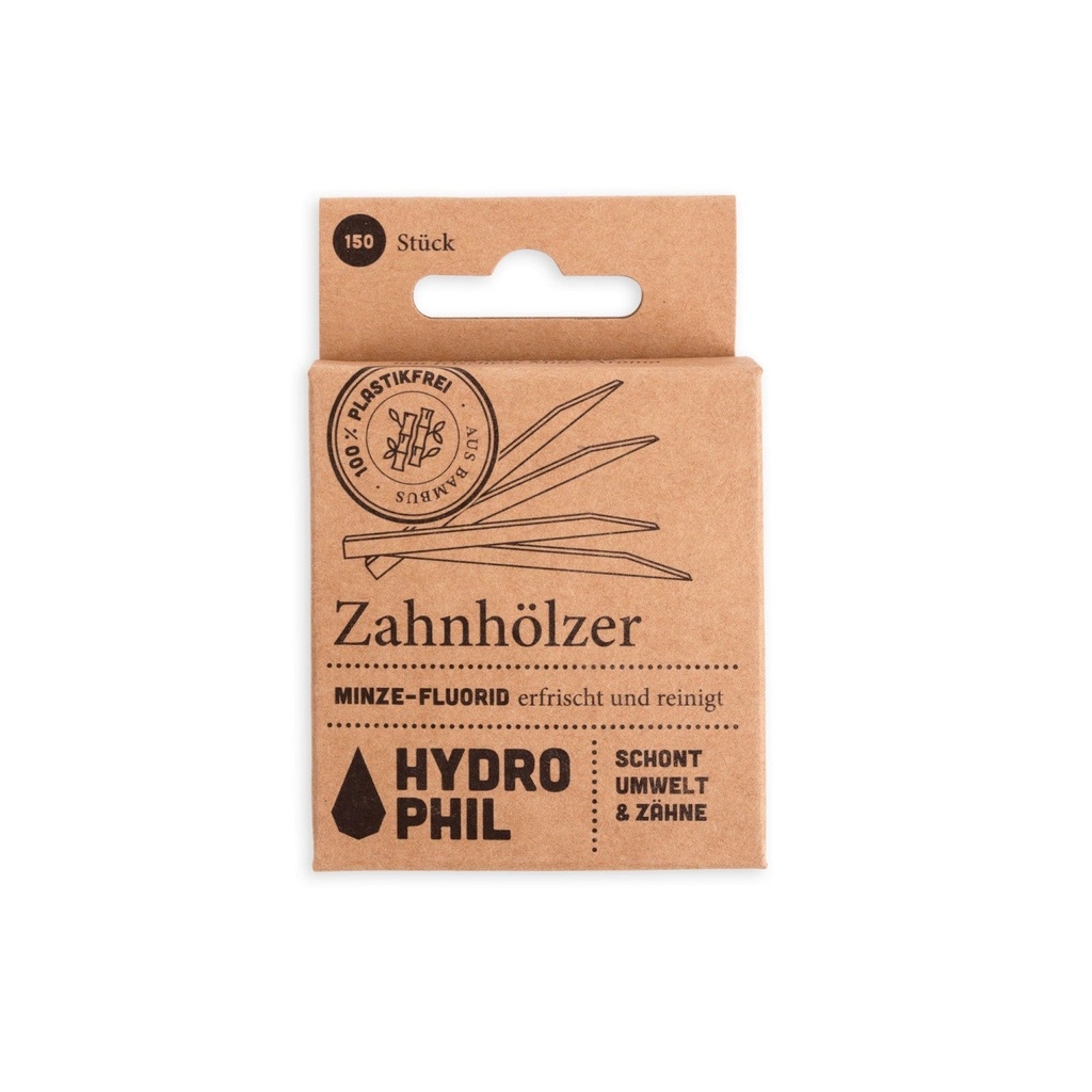 Zahnhölzer Minze 150 Stück mit Fluorid