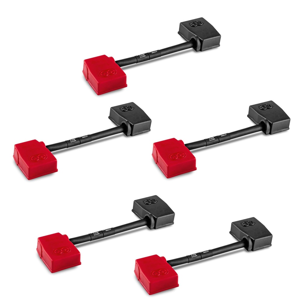 Batterieeinbausatz, 5 Verbindungskabeln