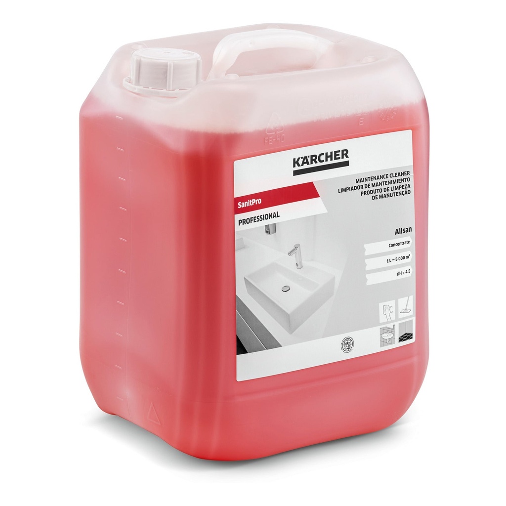 SanitPro Unterhaltsreiniger Allsan, materialschonend