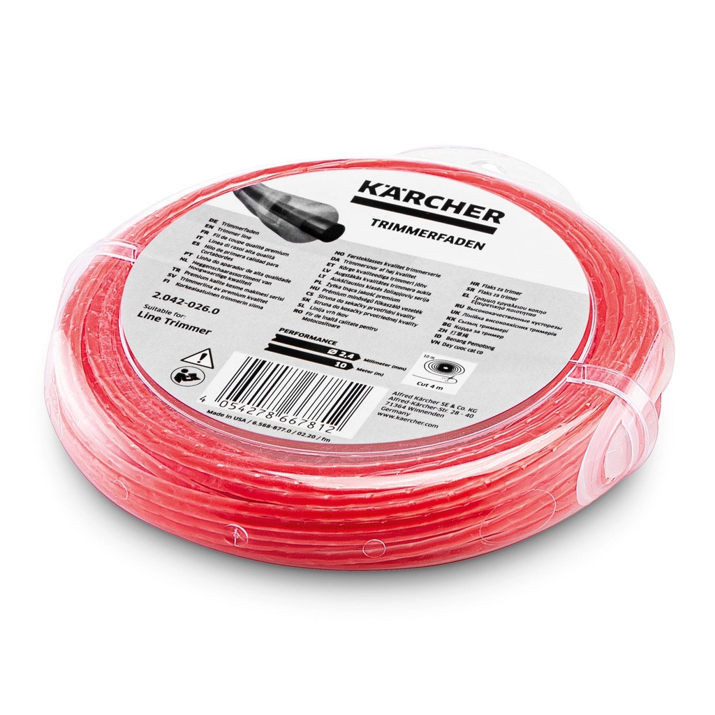 Trimmerfaden 2,4 mm, 10 m