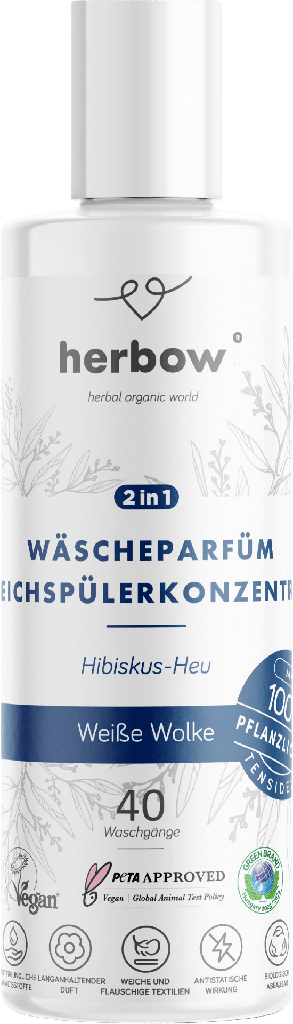 Wäscheparfum & Weichspülerkonzentrat 2 in 1 Weisse Wolke