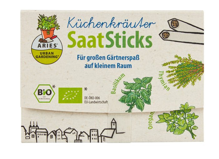 Bio SaatSticks Küchenkräuter kbA