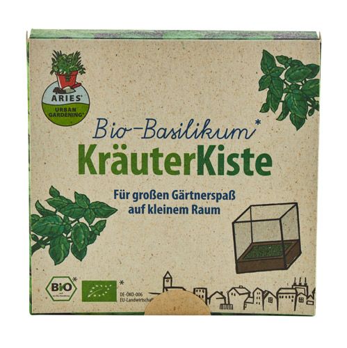[48-6820-00] KräuterKiste Bio-Basilikum