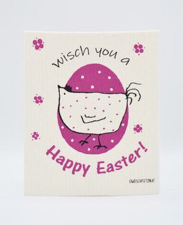 [01-EA-02] Henne Berta "Happy Easter" magenta