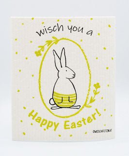 [05-EA1-03] Bunny Fanny "Happy Easter" grün