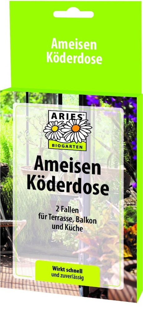Ameisenköderdose - 2 Stück Packung +