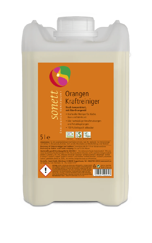 Orangen-Kraftreiniger